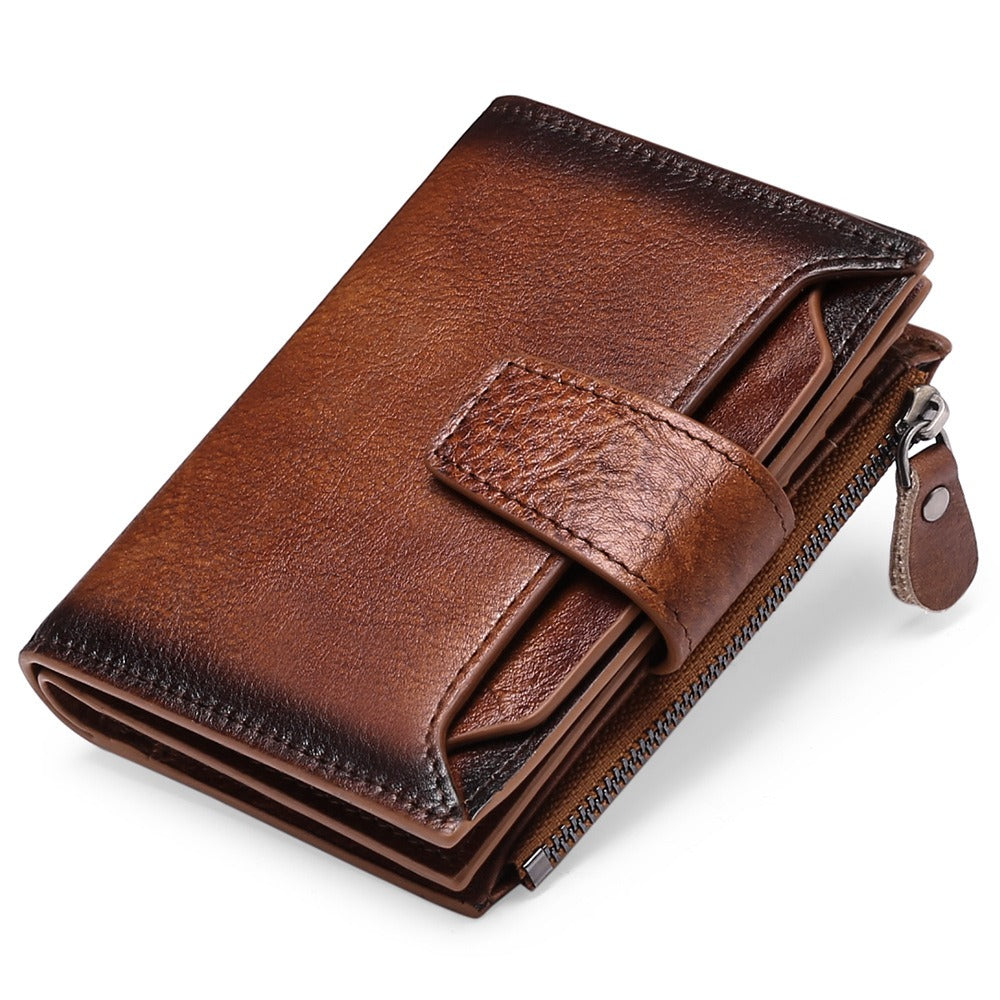 Cartera de Piel Genuina para Hombre | Diseño Compacto y Elegante