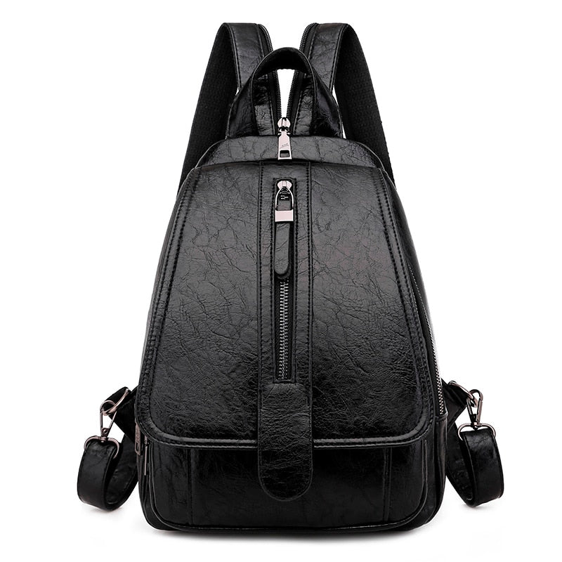 Mochila de Piel Genuina Casual Urbana | Mujer y Hombre | Agrado Piel