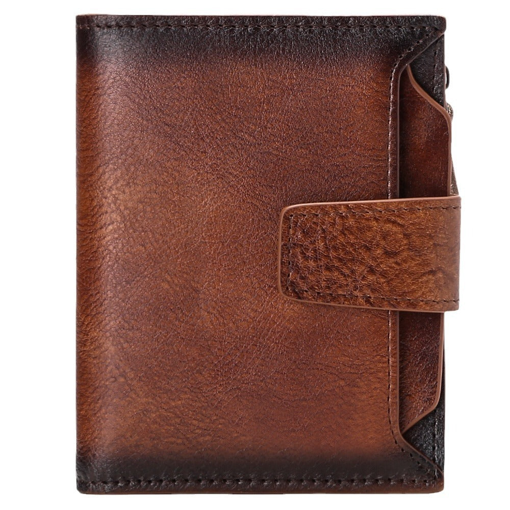 Cartera de Piel Genuina para Hombre | Diseño Compacto y Elegante